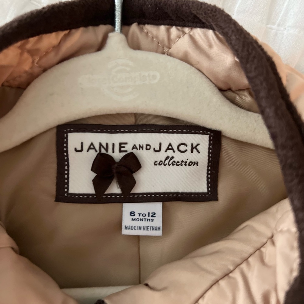 Janie and Jack baby jacket-6-12 months
